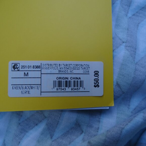 NEW Diane Von Furstenberg X Target Midi Arrow Geo Green Wrap Dress MEDIUM $50 - Picture 6 of 7